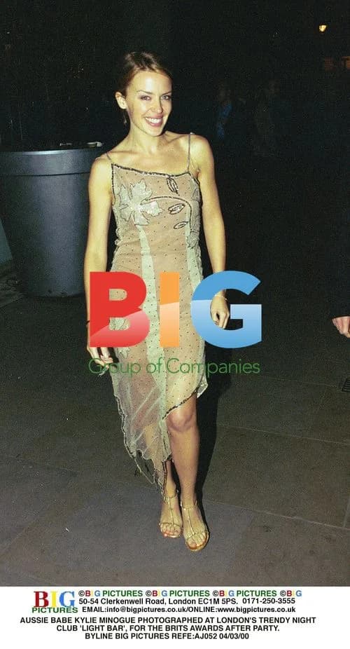 Kylie Minogue at BRITS Awards After Party