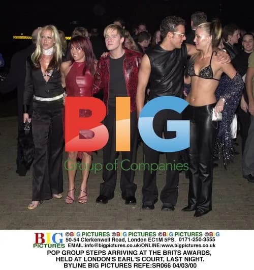 Pop group Steps at the BRITS Awards