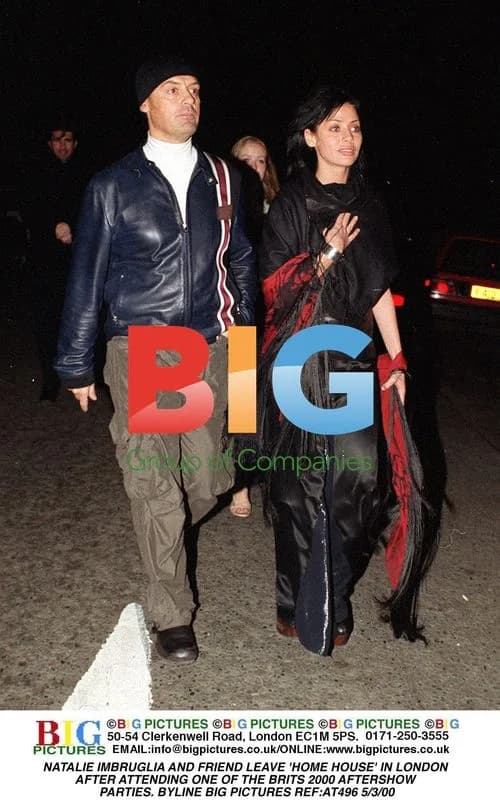Natalie Imbruglia leaves London aftershow party