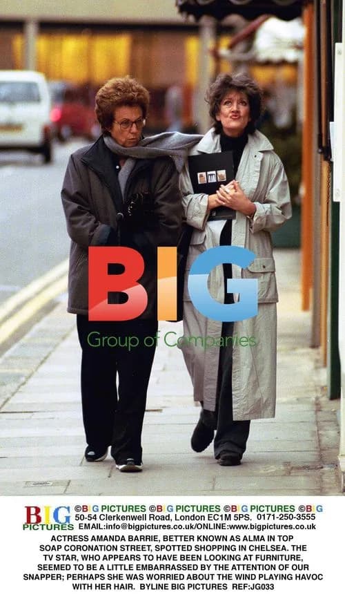 AMANDA BARRIE Spotted Shopping in Chelsea