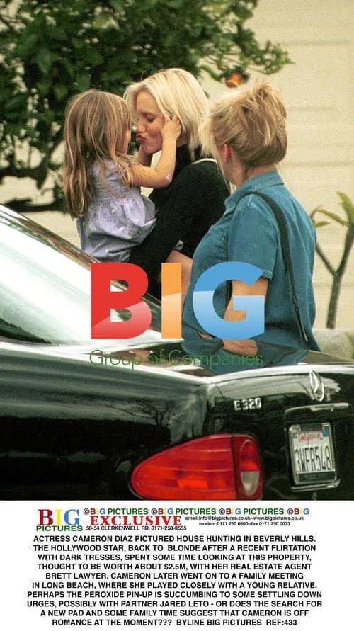 Cameron Diaz House Hunting in Beverly Hills