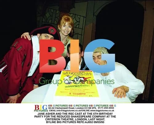 Jane Asher and RSC Cast at 5th Birthday Party
