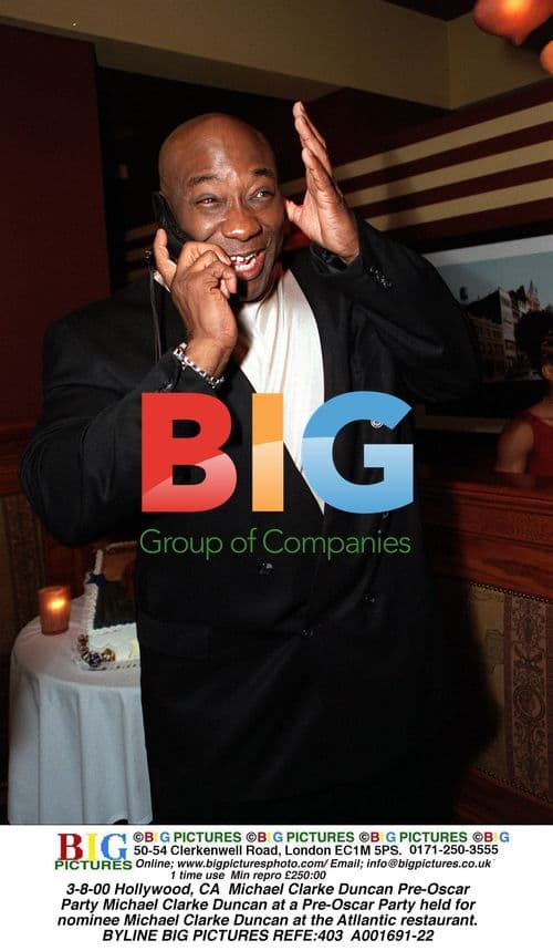 Michael Clarke Duncan at Pre-Oscar Party