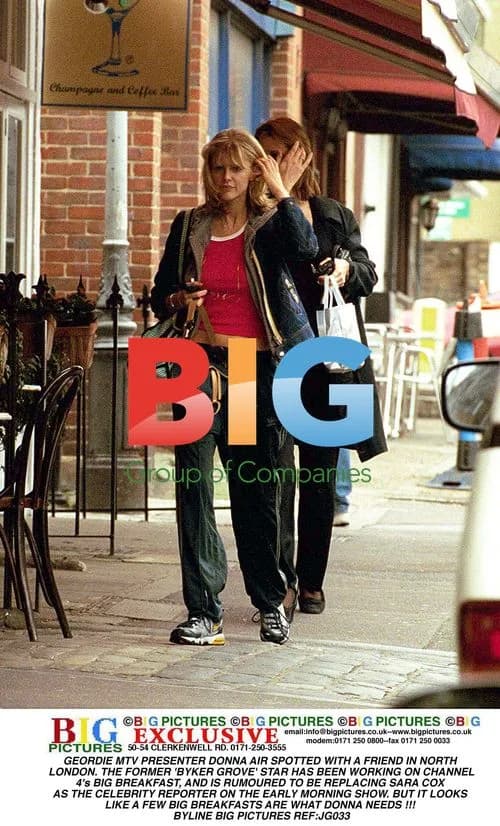 Donna Air Spotted in North London