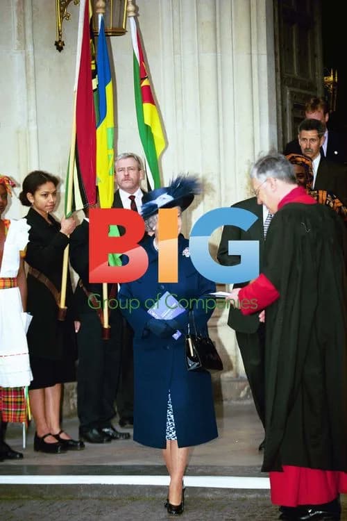 Queen at Commonwealth Church Service