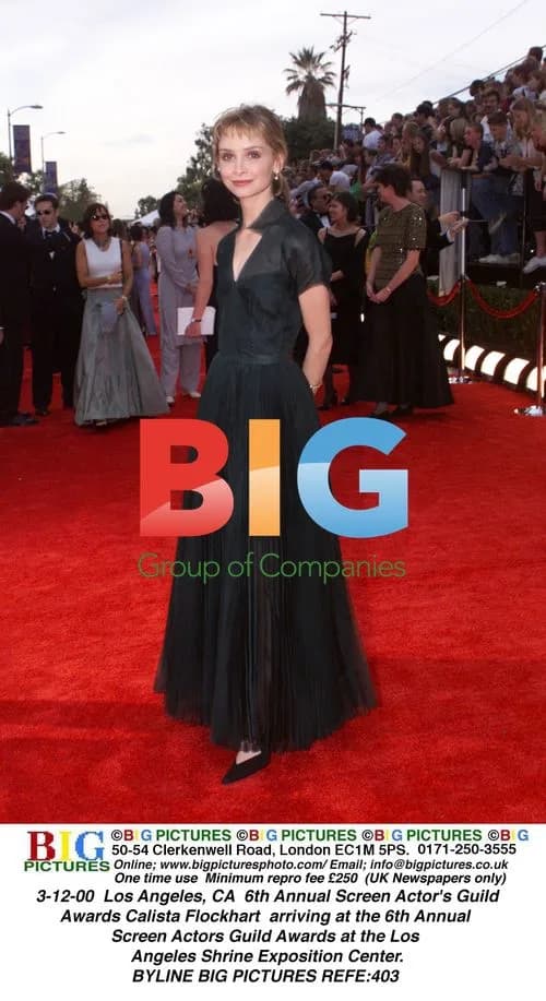 Calista Flockhart at 6th Annual SAG Awards