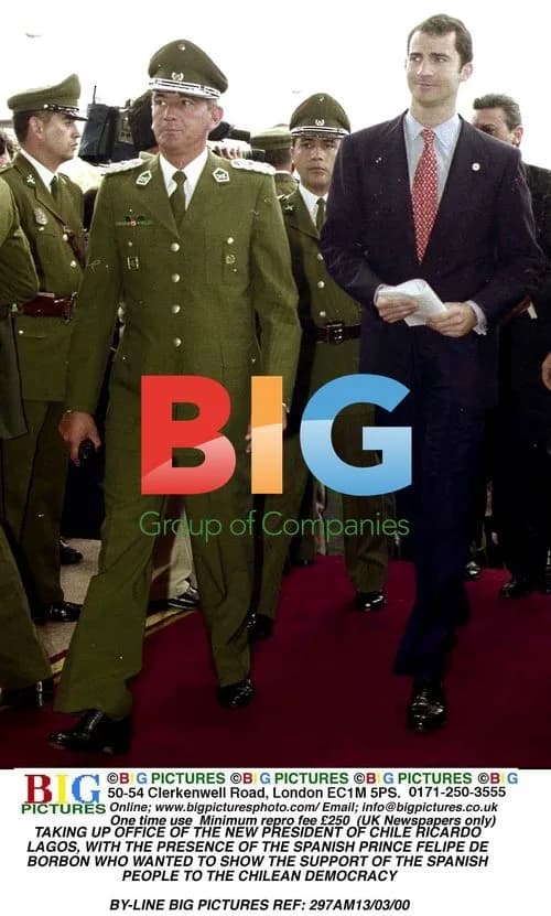 Chilean President Inauguration with Spanish Prince