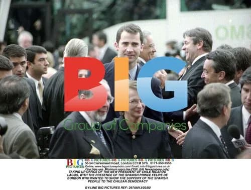 Chilean President Inauguration with Spanish Prince