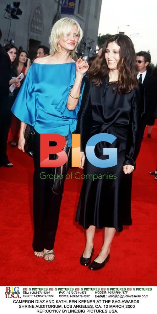 Cameron Diaz and Kathleen Keener at the SAG Awards