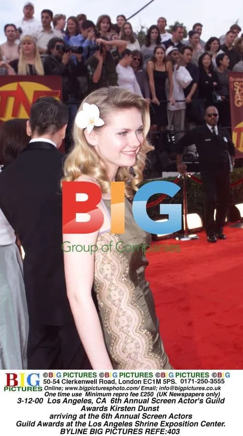 Kirsten Dunst at 6th Annual SAG Awards