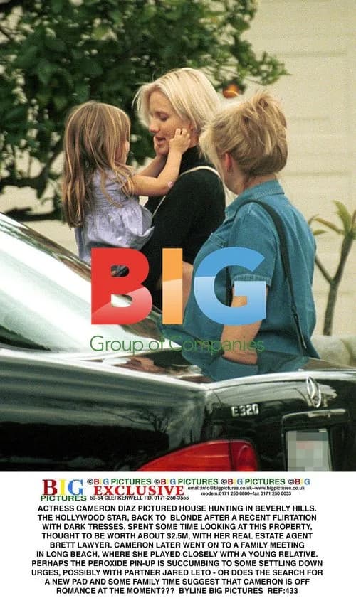 Cameron Diaz House Hunting in Beverly Hills