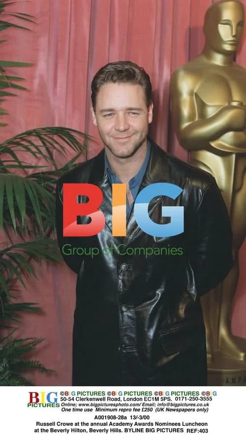 Russell Crowe at 2000 Academy Awards Nominees Luncheon