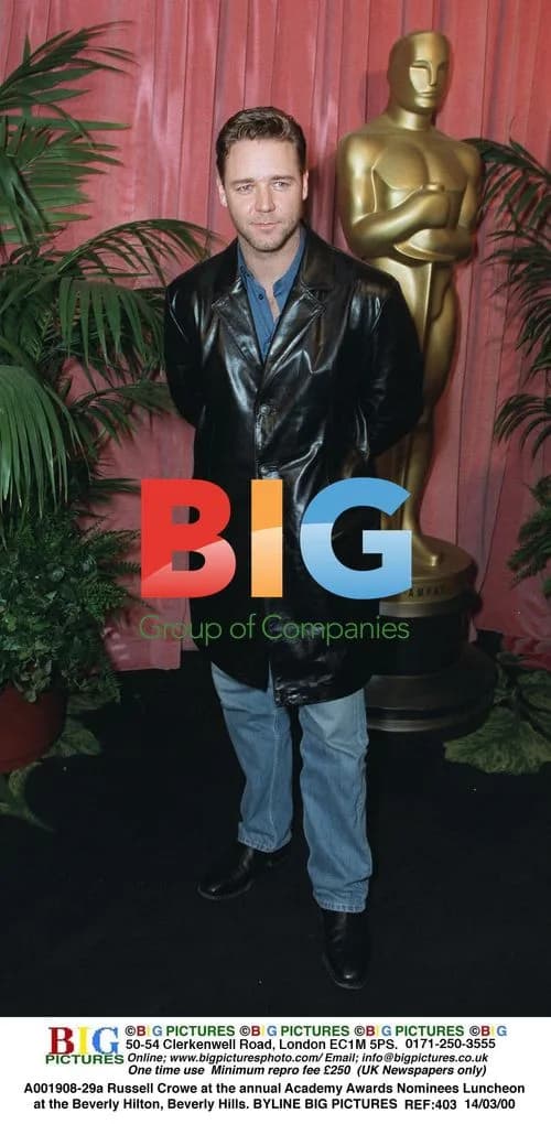 Russell Crowe at Academy Awards Nominees Luncheon