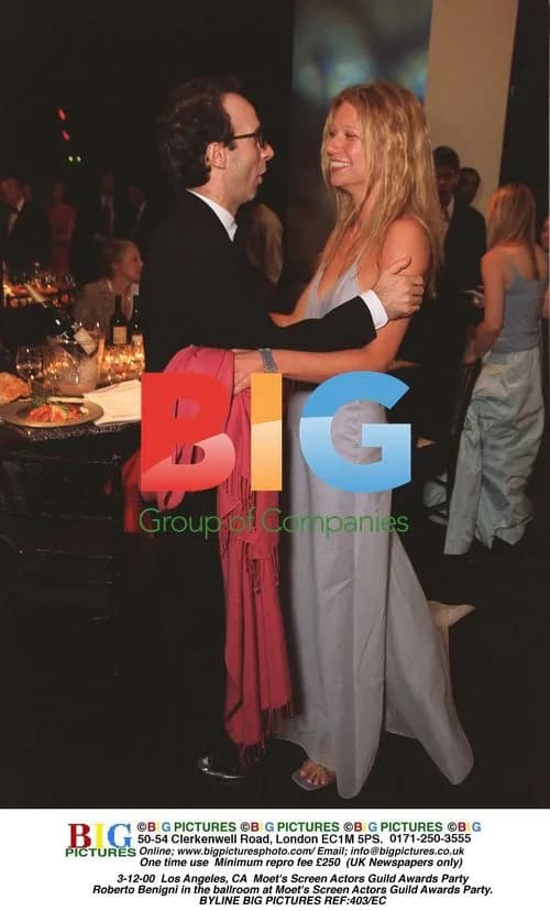 Roberto Benigni at Moet's SAG Awards Party