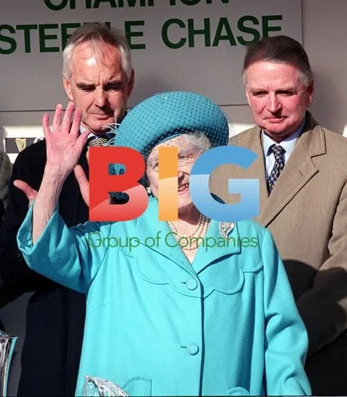 Queen Mother at Cheltenham Horse Races