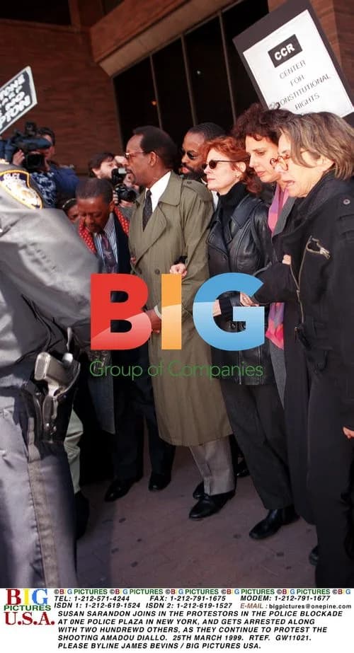 Susan Sarandon Arrested at Police Plaza Protest