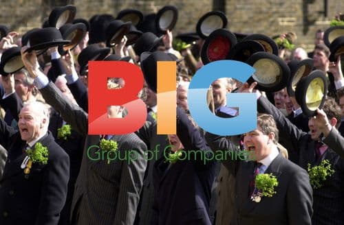 Queen Mother presents shamrocks to Irish Guards
