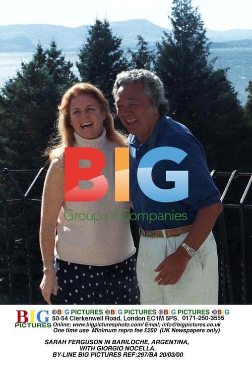 Sarah Ferguson and Giorgio Nocella in Bariloche