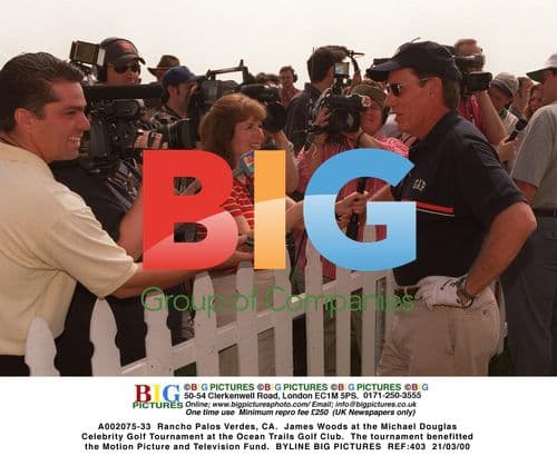 James Woods at Michael Douglas Celebrity Golf Tournament