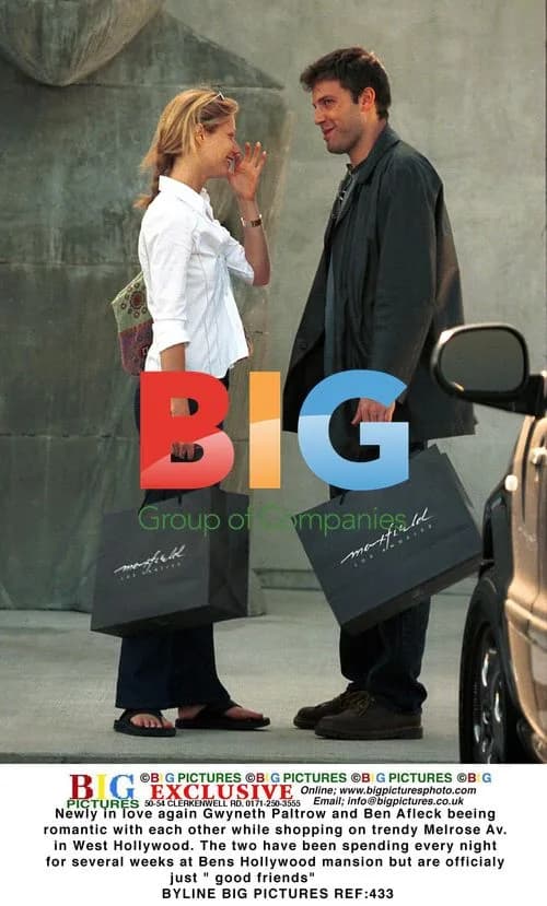 Gwyneth Paltrow and Ben Affleck shop on Melrose