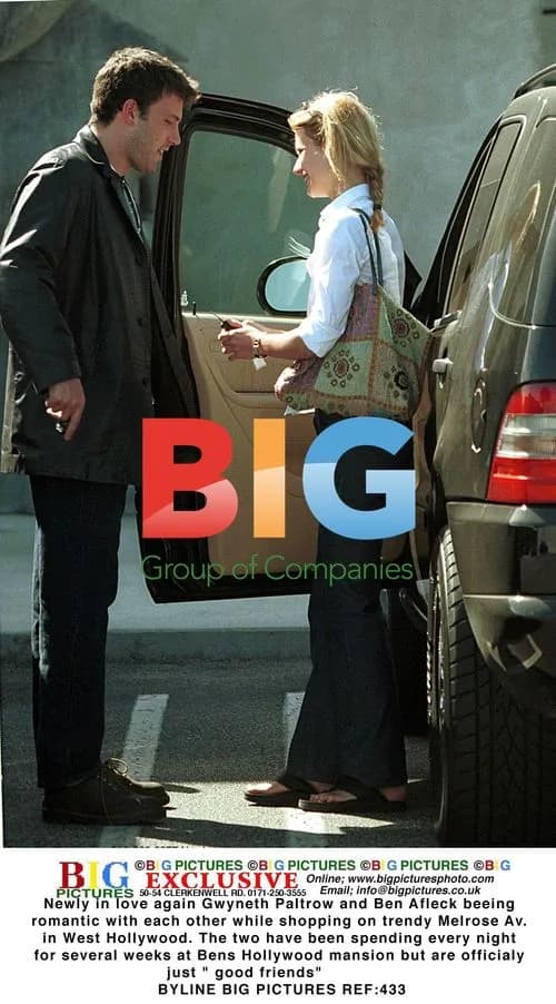 Gwyneth Paltrow and Ben Afleck Shopping