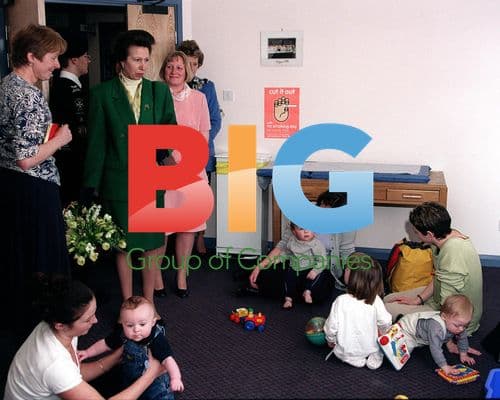 Princess Anne visits Weybridge Hospital