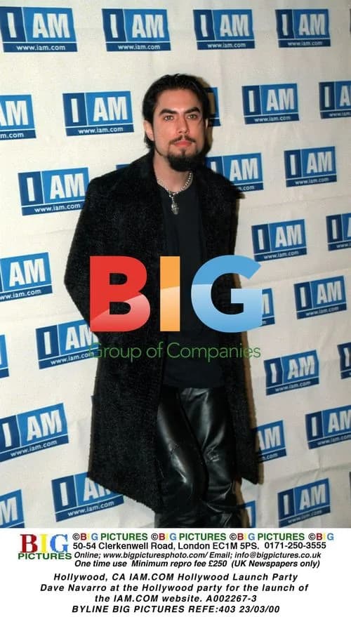 Dave Navarro at IAM.COM Hollywood Launch