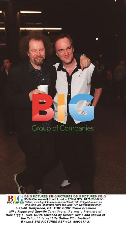 Mike Figgis and Quentin Tarantino at TIME CODE Premiere