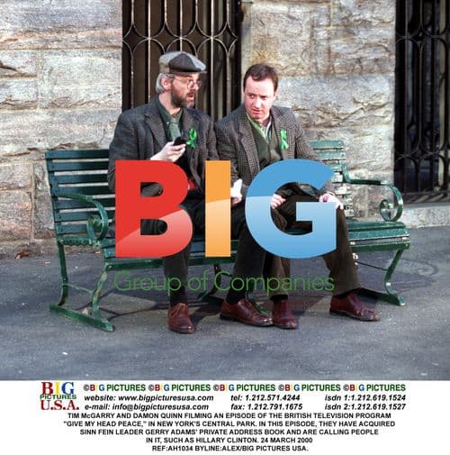 TIM McGARRY and DAMON QUINN film "Give My Head Peace"