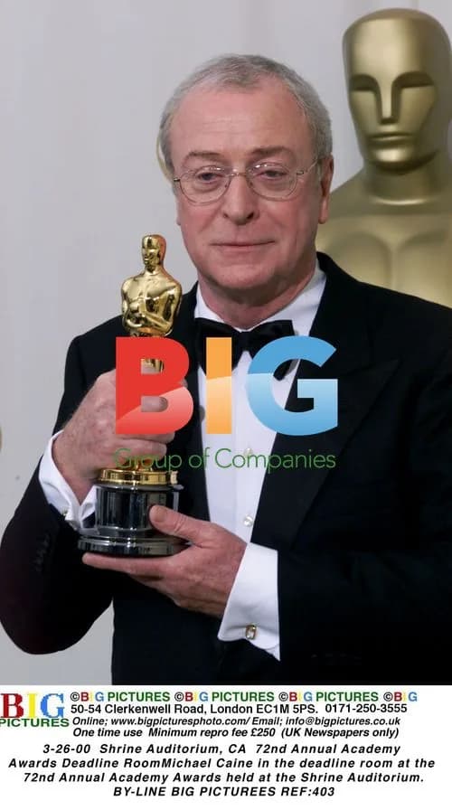 Michael Caine at 72nd Academy Awards