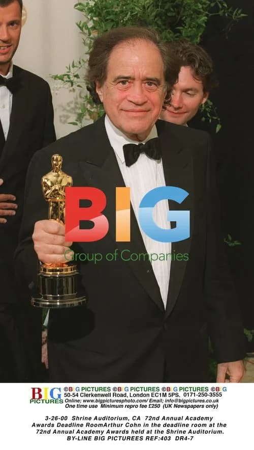 Arthur Cohn at 72nd Annual Academy Awards