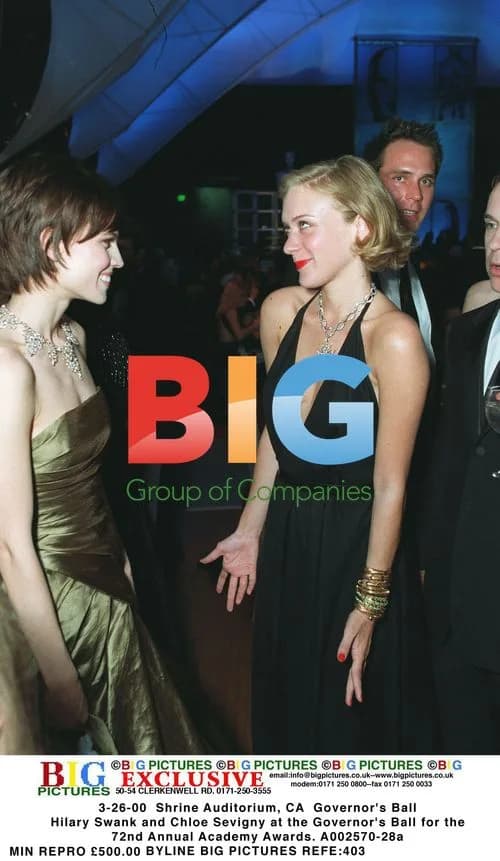 Hilary Swank and Chloe Sevigny at the Governor's Ball