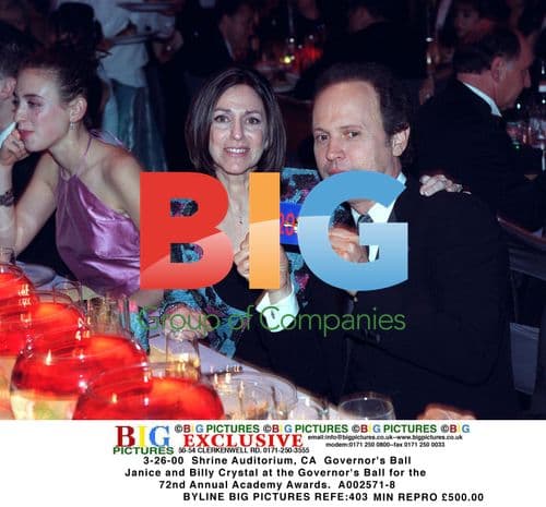 Billy Crystal at 72nd Academy Awards Governor's Ball