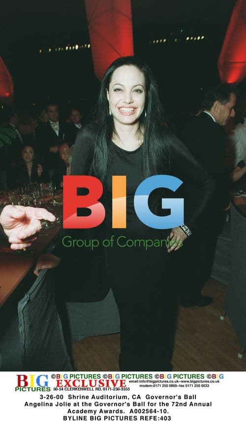 Angelina Jolie at 72nd Academy Awards Governor's Ball