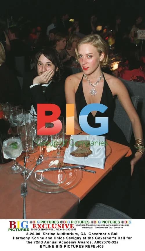Harmony Korine and Chloe Sevigny at Governor's Ball