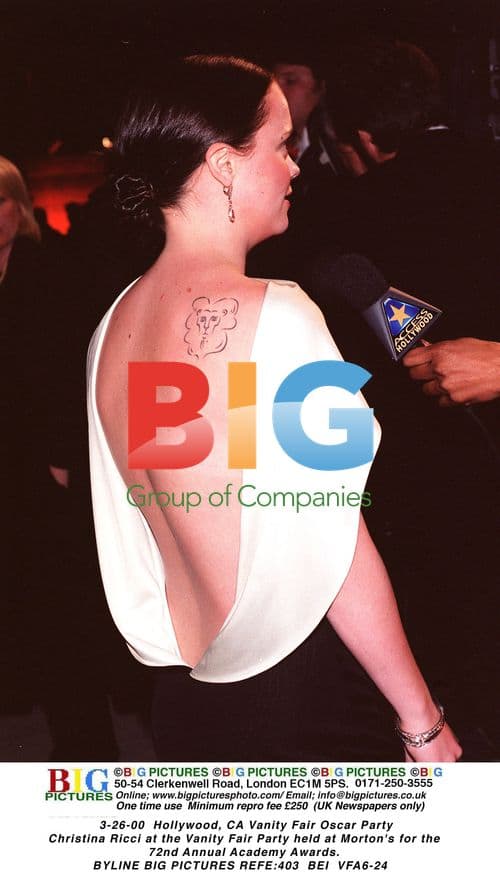 Christina Ricci at Vanity Fair Oscar Party