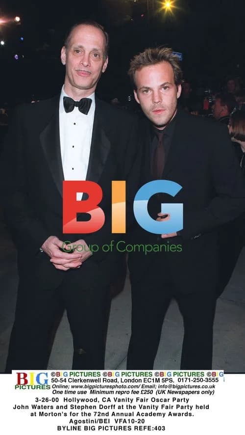 John Waters and Stephen Dorff at Vanity Fair Oscar Party