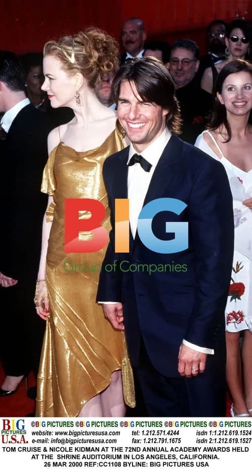 Tom Cruise and Nicole Kidman at 72nd Academy Awards
