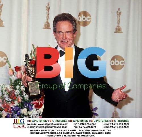 Warren Beatty at 72nd Academy Awards