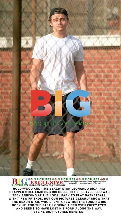 Leonardo DiCaprio Seen Playing Basketball