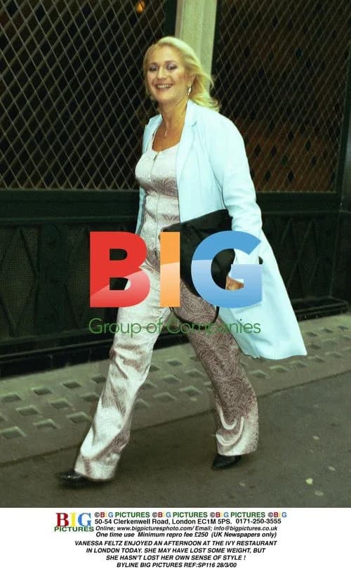 Vanessa Feltz at The Ivy in London