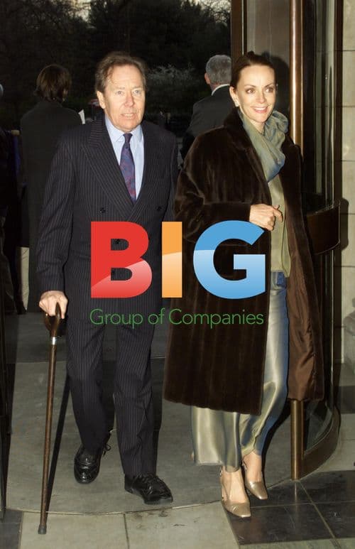 Lord Snowdon and partner at design awards