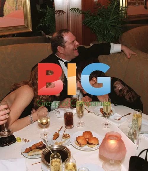 Eve and Harvey Weinstein at Miramax Oscar Party