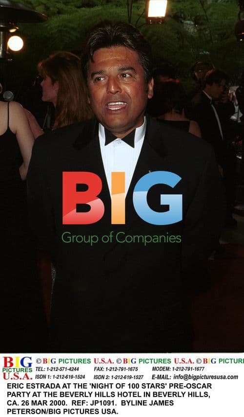 Eric Estrada at 'Night of 100 Stars' pre-Oscar party