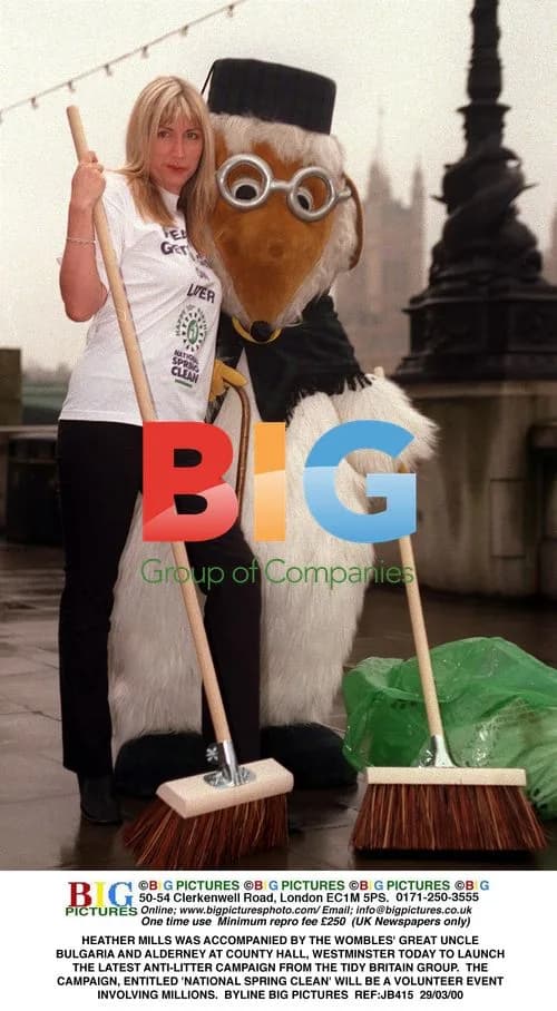 Heather Mills at National Spring Clean Launch