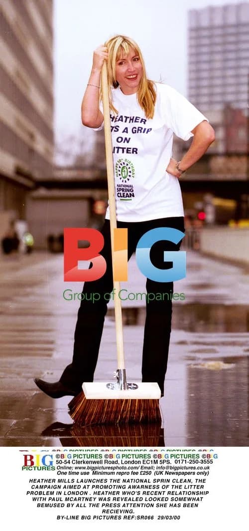 Heather Mills Launches Litter Campaign