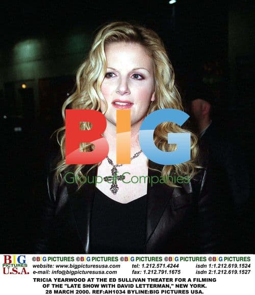 Tricia Yearwood at Late Show with David Letterman