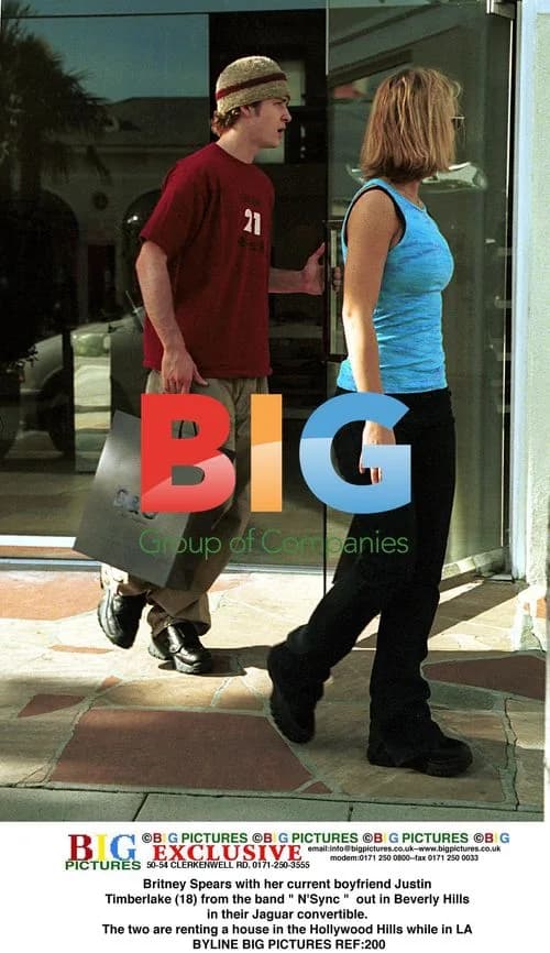 Britney Spears & Justin Timberlake in Beverly Hills