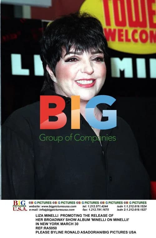 Liza Minelli Promotes Broadway Show Album