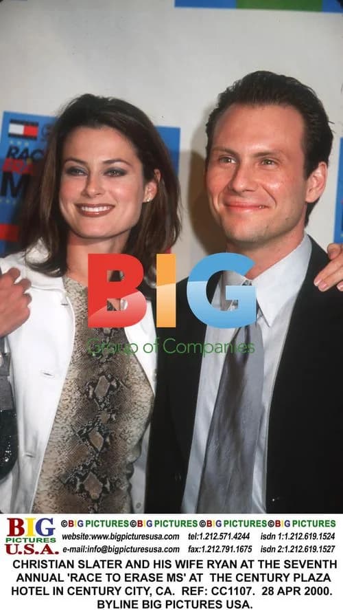 Christian Slater and Wife Ryan at 'Race to Erase MS'